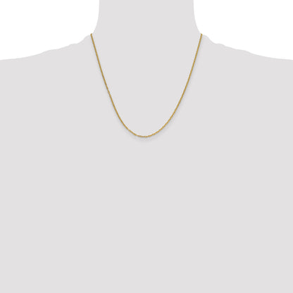 20.00 Inch 14K 1.8mm Mariners Link Chain Necklace
