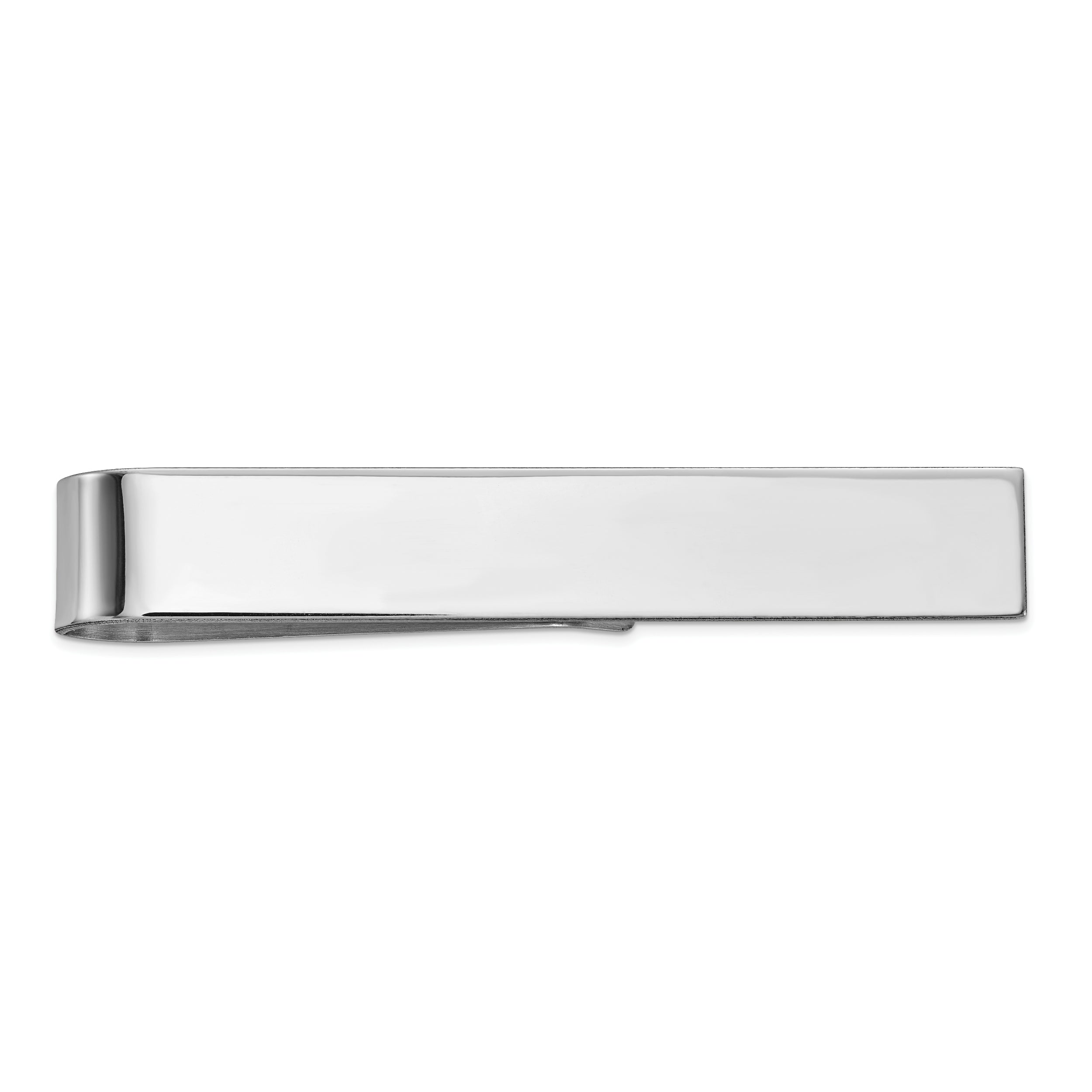 10K White Gold 10Kw Tie Bar