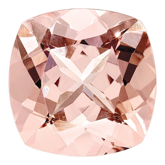 Gemstone Morganite Aa Quality 7mm Antique Cushion
