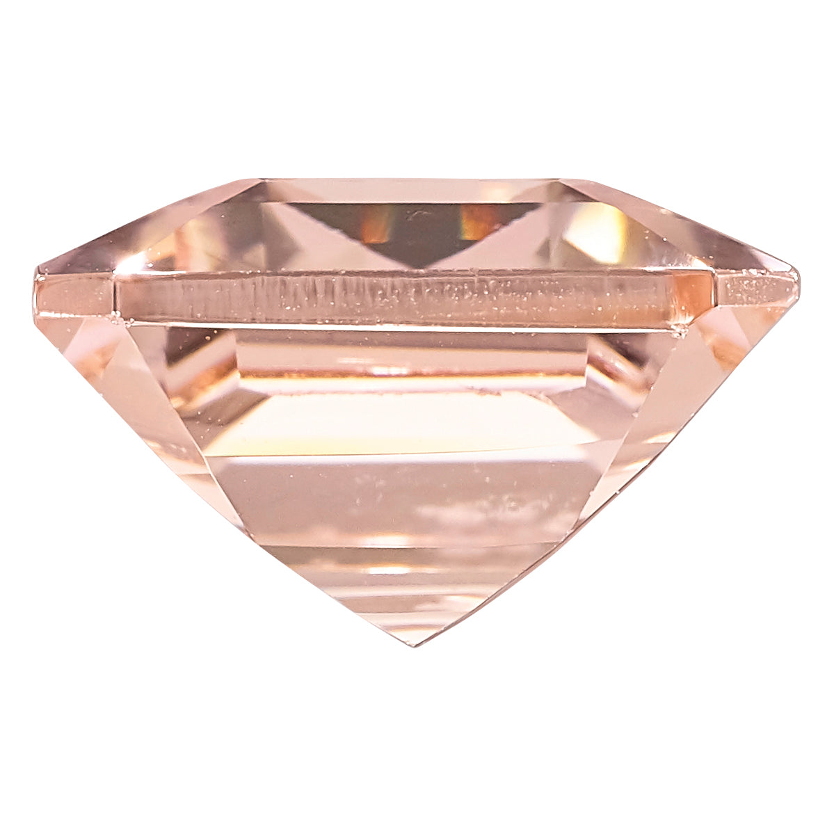 Gemstone Morganite Aa Quality 8X6mm Emerald Cut