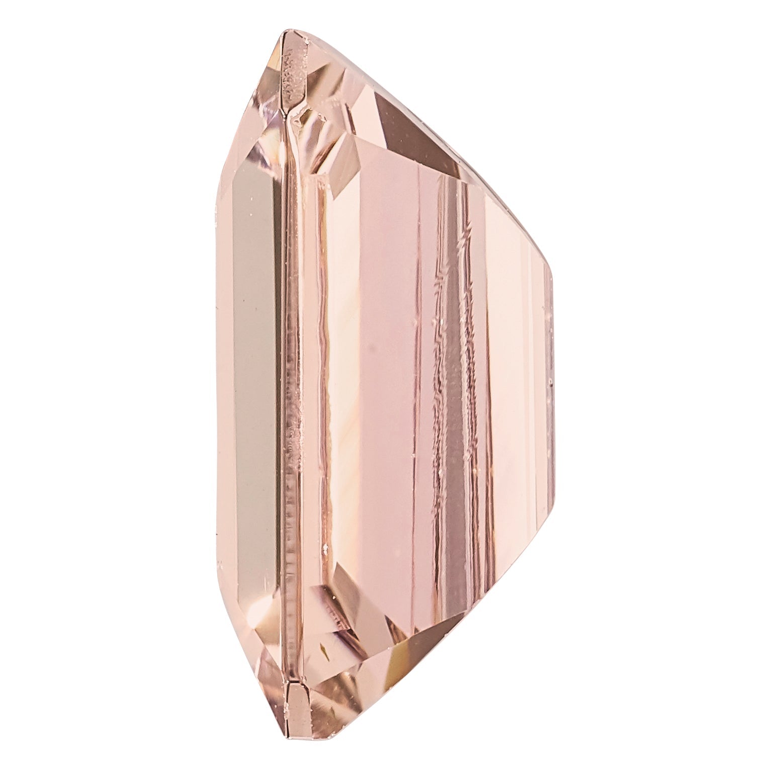 Gemstone Morganite Aa Quality 7X5mm Emerald Cut