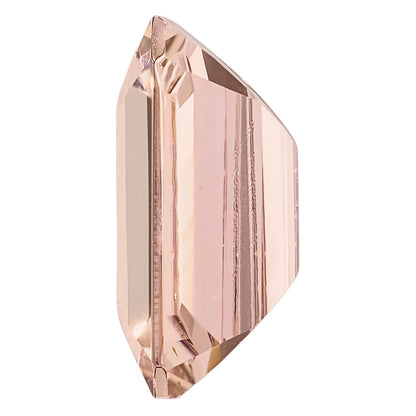 Gemstone Morganite Aa Quality 8X6mm Emerald Cut