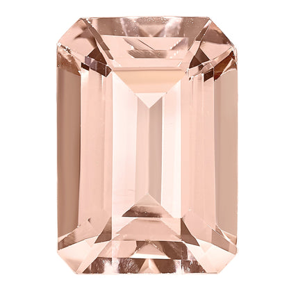Gemstone Morganite Aa Quality 7X5mm Emerald Cut