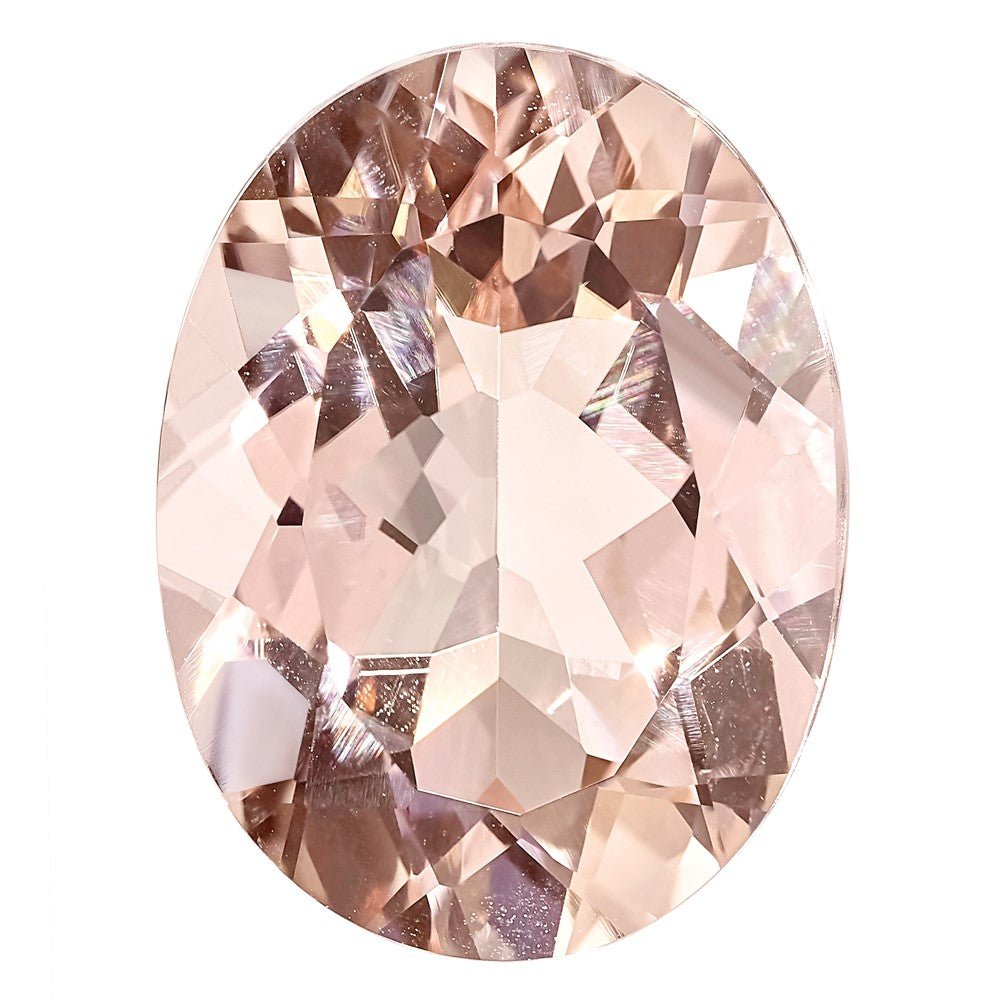 Gemstone Morganite Aa Quality 12X10mm Oval