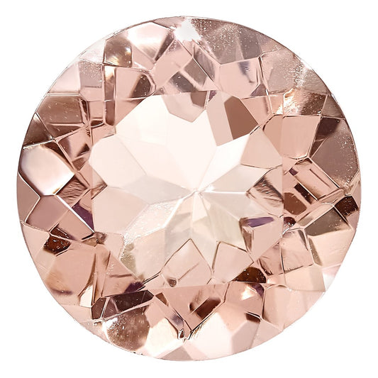 Gemstone Morganite Aa Quality 5mm Round