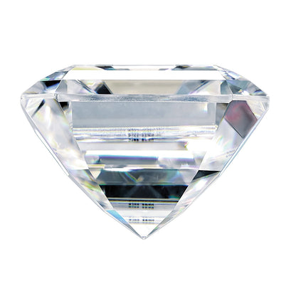 Gemstone Moissanite Pure Light D-E-F Color 8mm Asscher Cut
