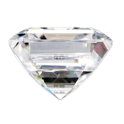 Gemstone Moissanite True Light G-H-I Color 10mm Asscher Cut