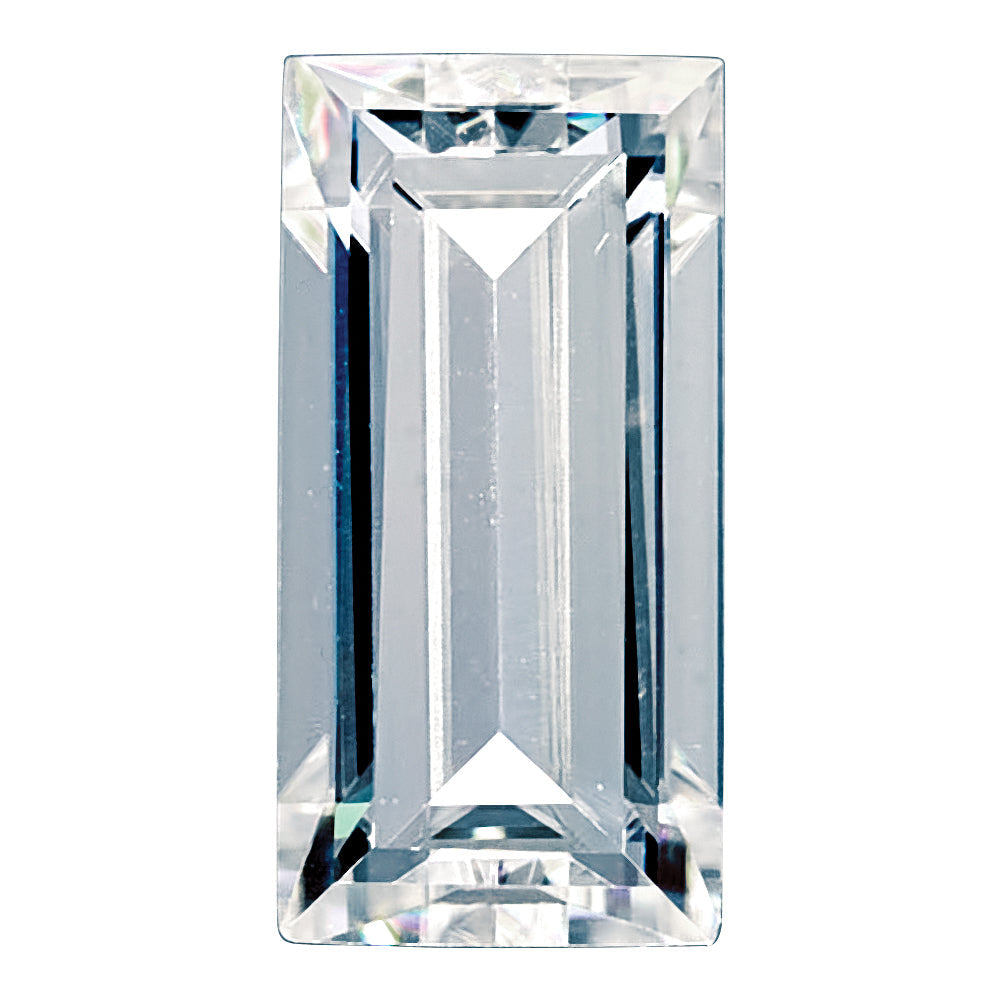 Gemstone Moissanite Pure Light D-E-F Color 5X2.5mm Baguette