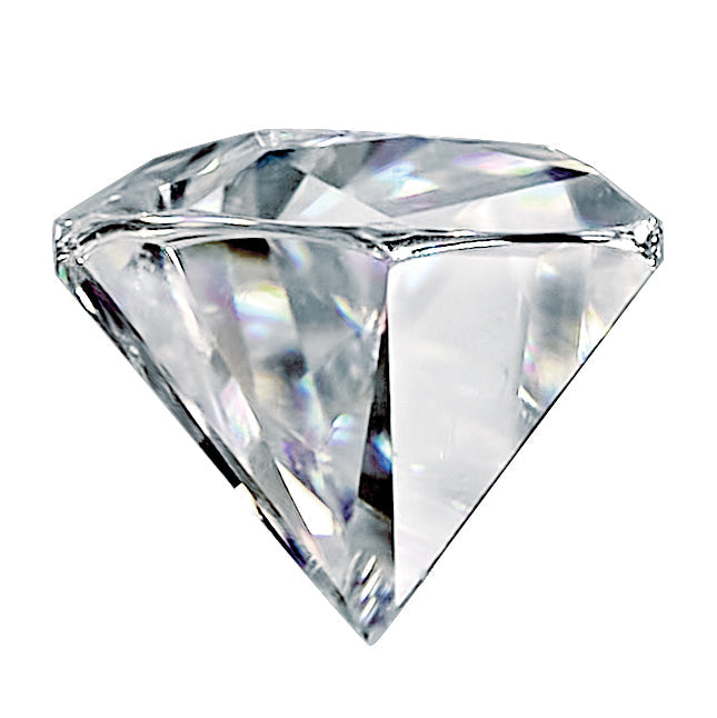 Gemstone Moissanite Pure Light D-E-F Color 5X3mm Half Moon