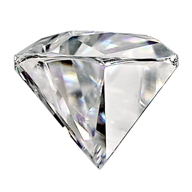 Gemstone Moissanite True Light G-H-I Color 5X3mm Half Moon