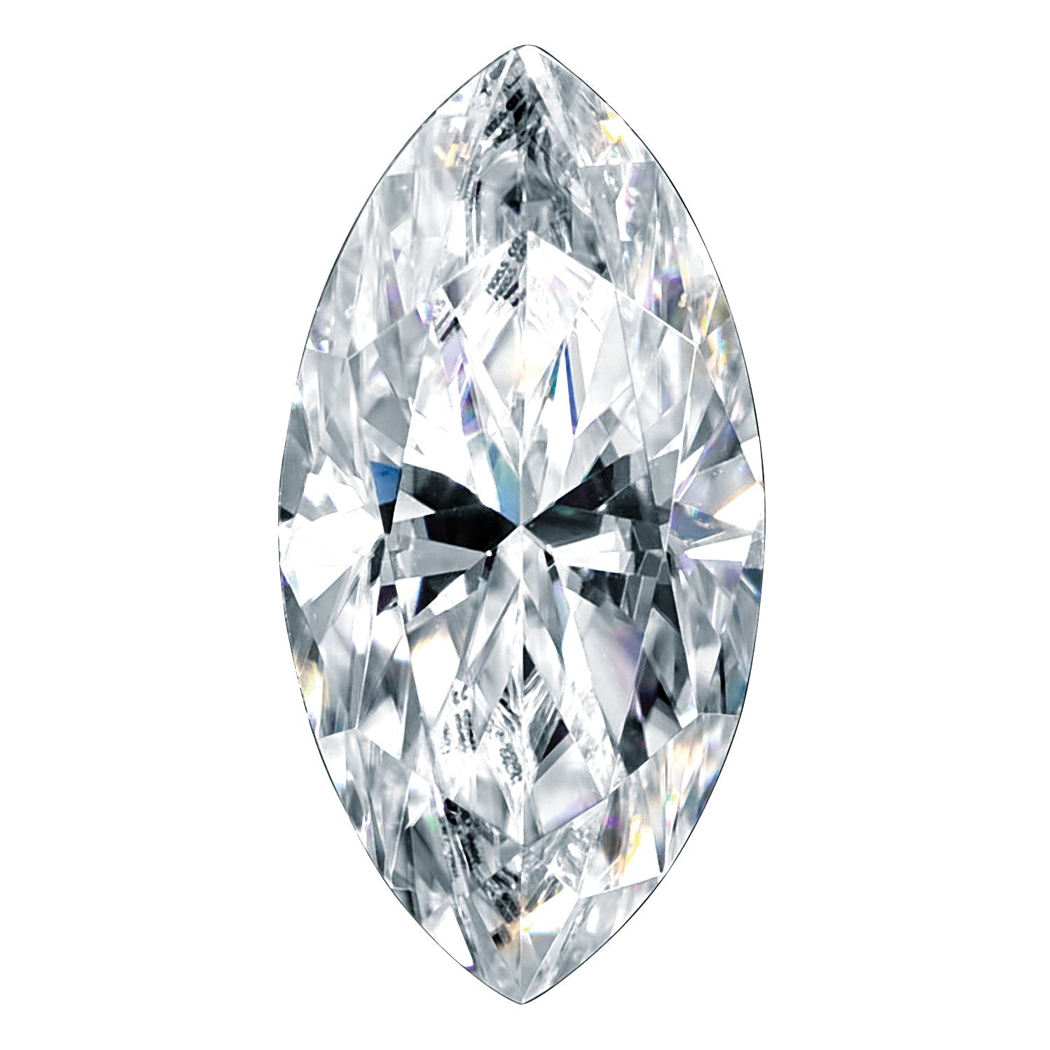 Gemstone Moissanite Pure Light D-E-F Color 8X4mm Marquise