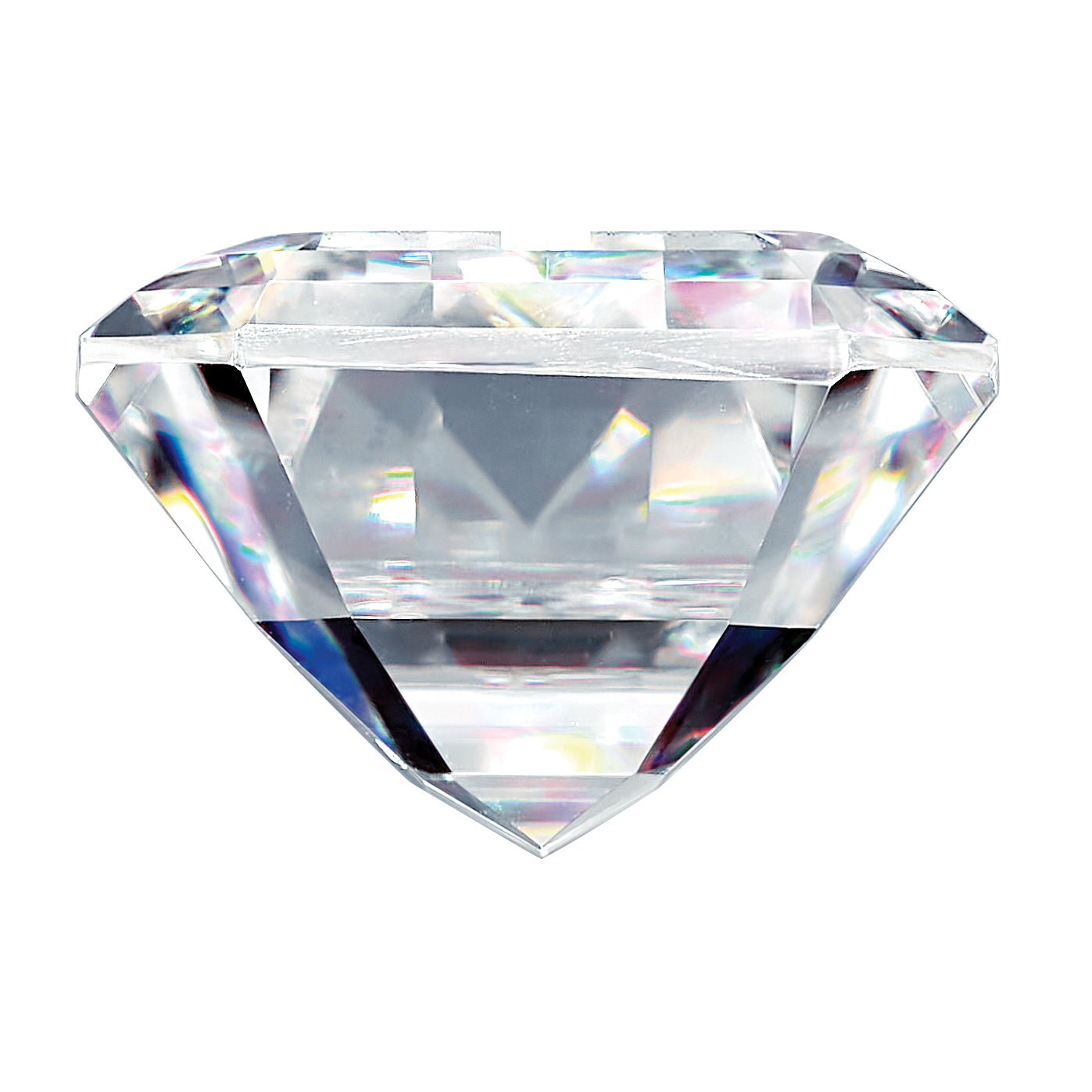 Gemstone Moissanite Pure Light D-E-F Color 11X9mm Emerald Cut