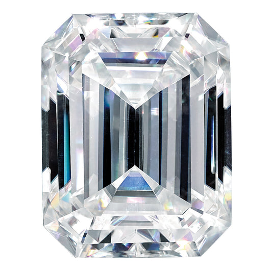Gemstone Moissanite Pure Light D-E-F Color 4X2mm Emerald Cut