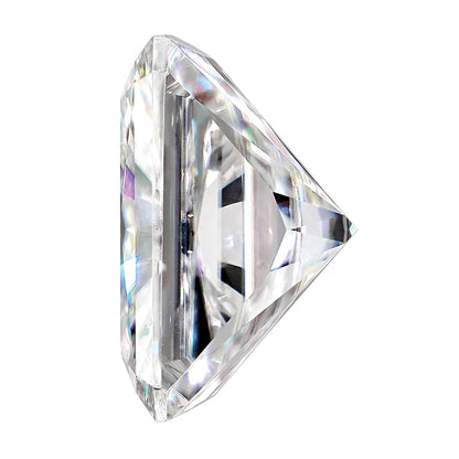 Gemstone Moissanite True Light G-H-I Color 11X9mm Emerald Radiant Cut