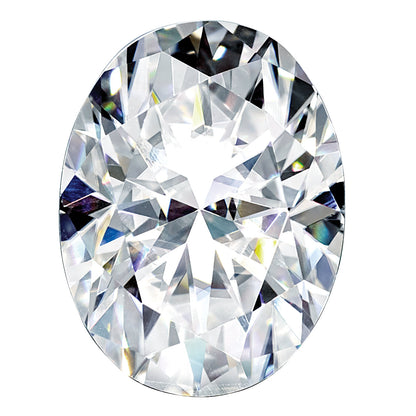 Gemstone Moissanite Pure Light D-E-F Color 8X6mm Oval