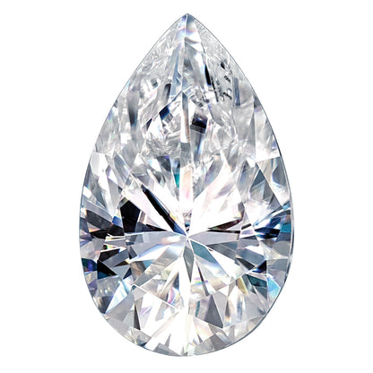 Gemstone Moissanite Pure Light D-E-F Color 8X5mm Pear