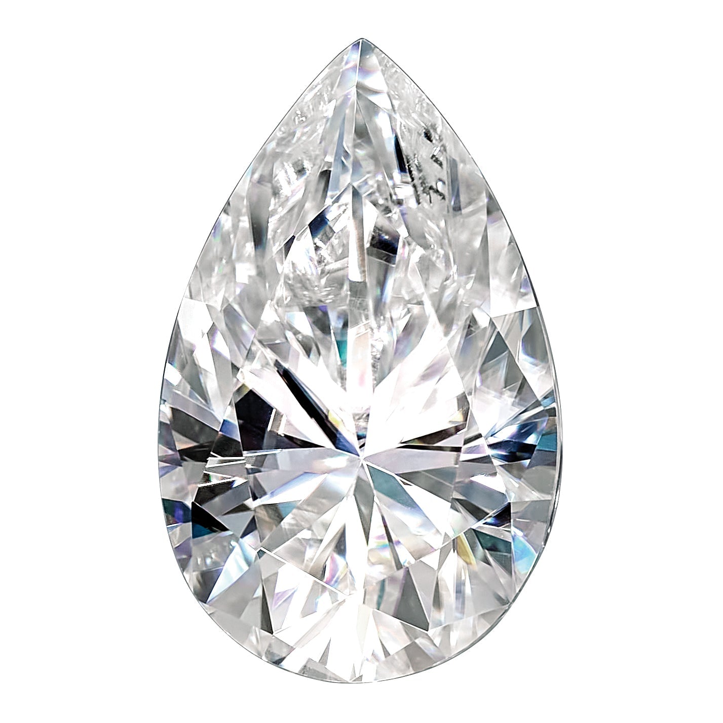 Gemstone Moissanite True Light G-H-I Color 4X3mm Pear