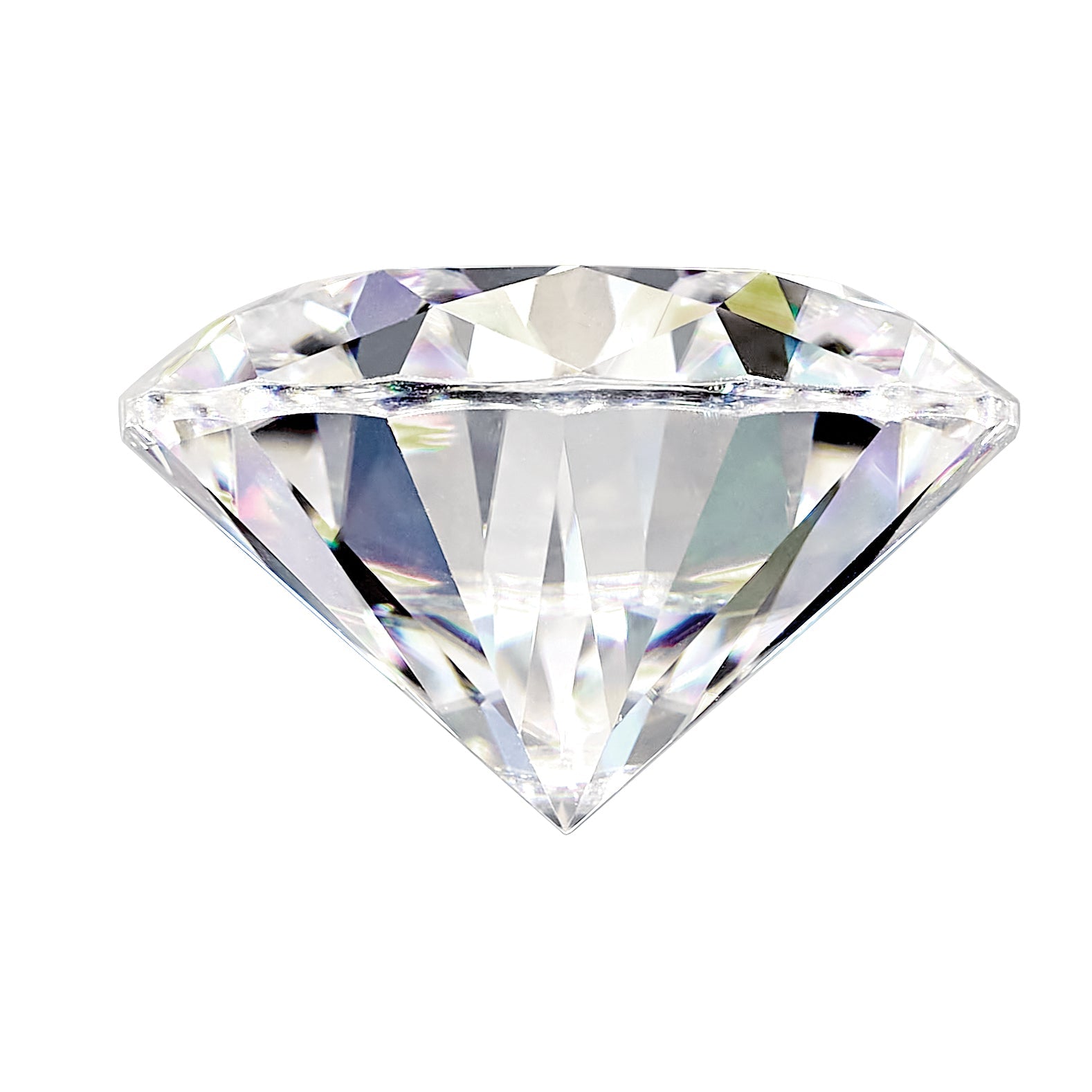 Gemstone Moissanite True Light G-H-I Color .9mm Round Melee