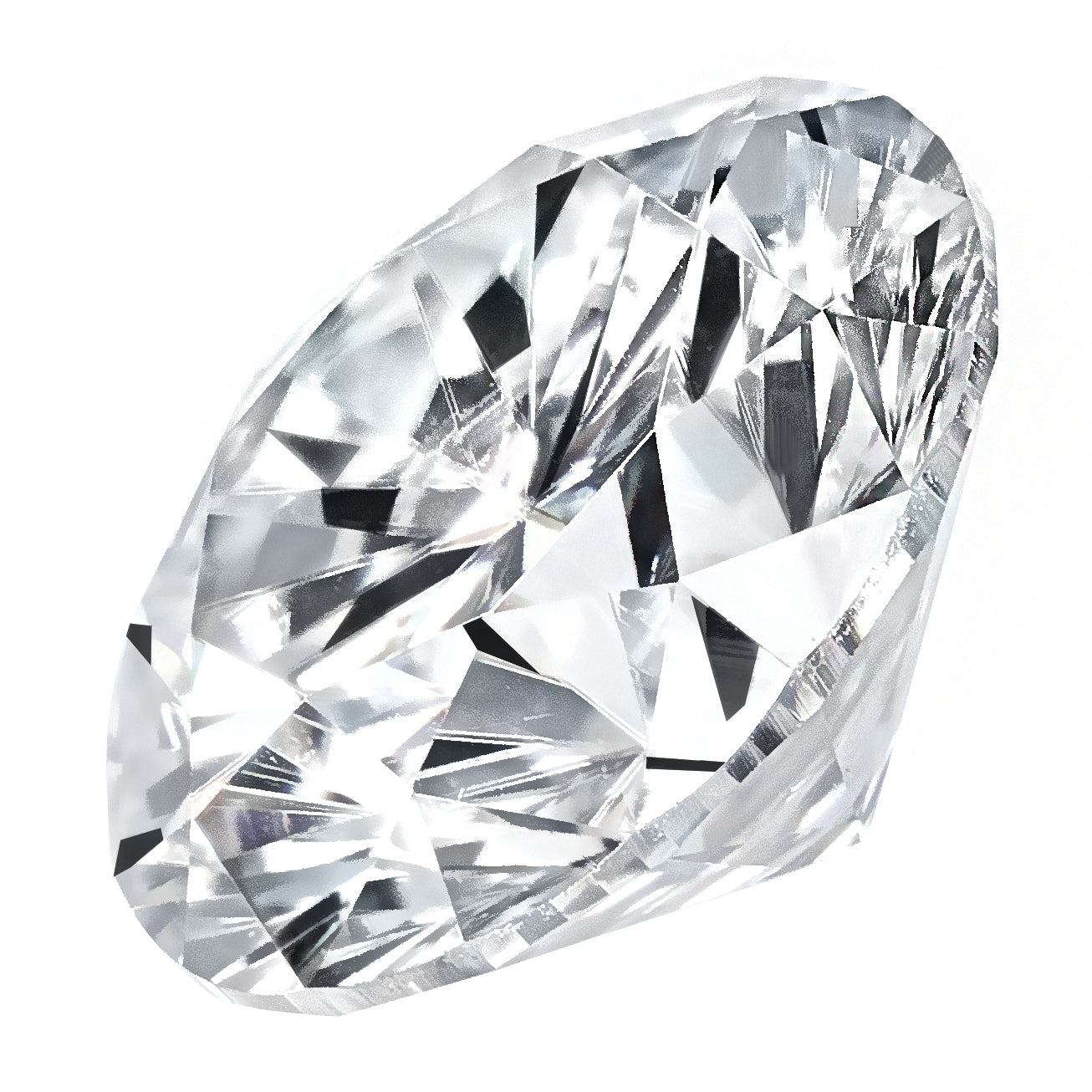 Gemstone Moissanite True Light G-H-I Color 1mm Round Melee