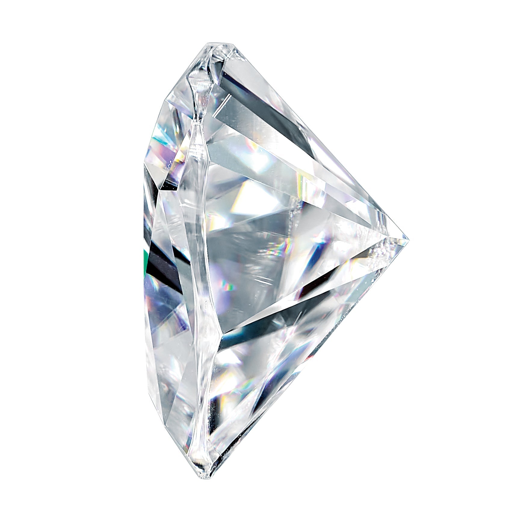 Gemstone Moissanite Pure Light D-E-F Color 4.5mm Trillion