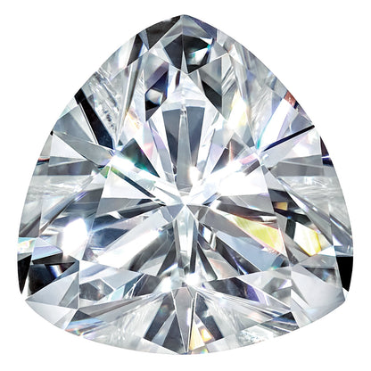 Gemstone Moissanite Pure Light D-E-F Color 7mm Trillion