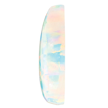 Gemstone Imitation White Opal 6X4mm Pear Cabochon