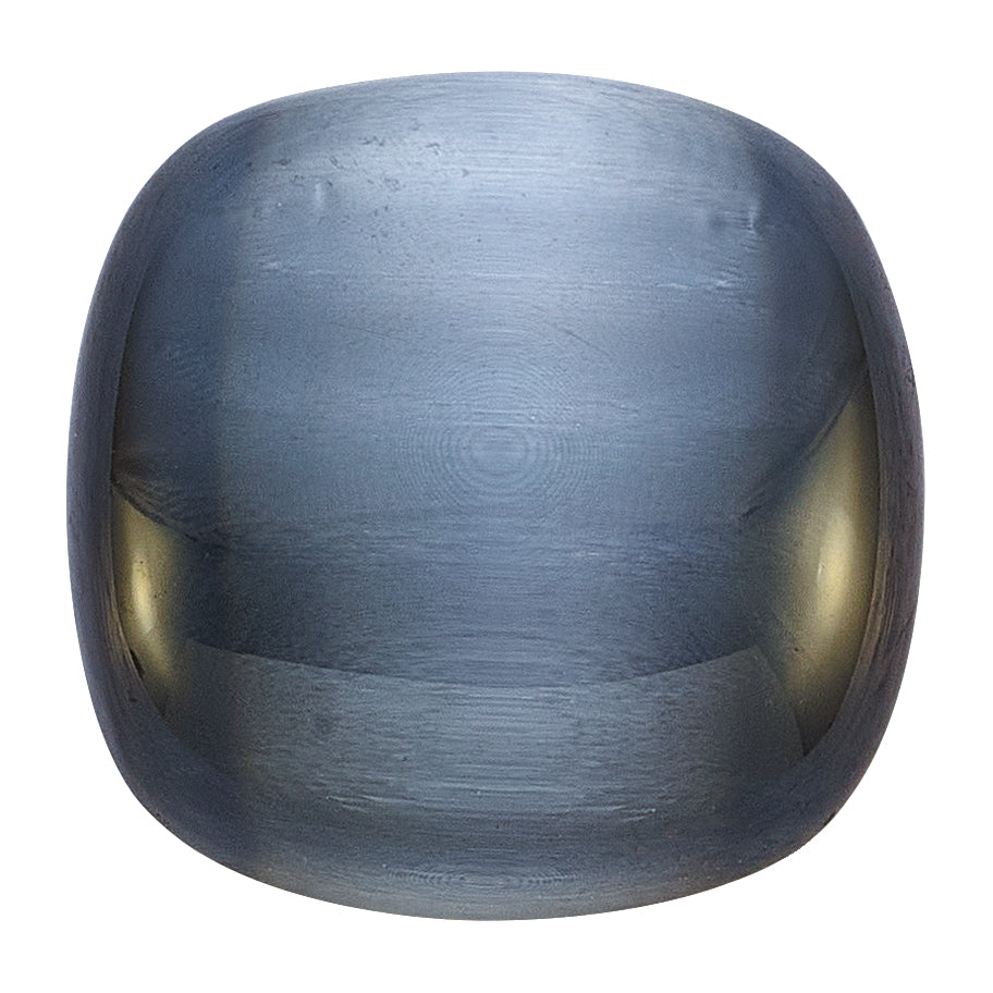 Gemstone ~10X10 Antique Gray Cat?S Eye Buff-Top