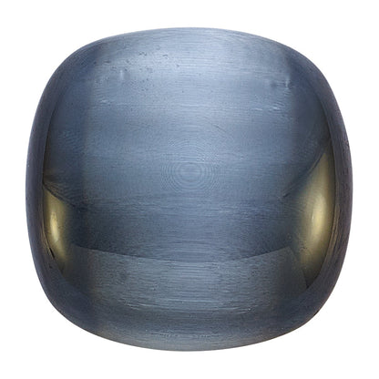 Gemstone ~10X10 Antique Gray Cat?S Eye Buff-Top