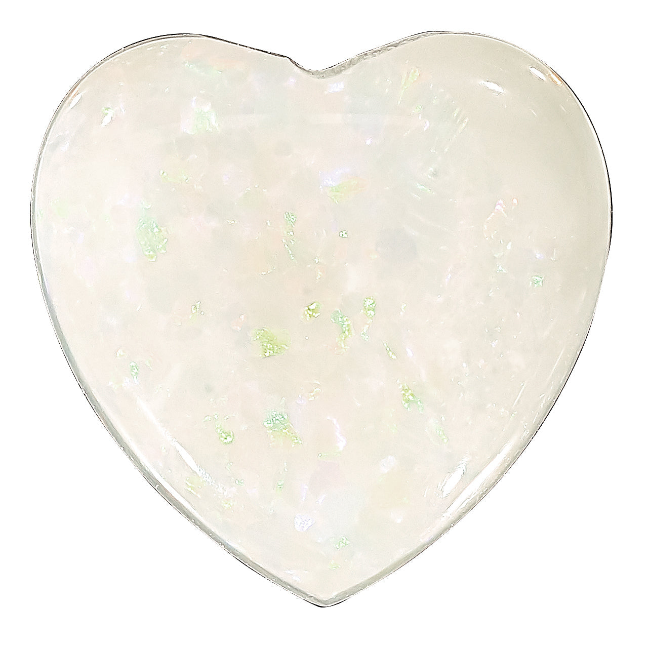 Gemstone Opal A Quality 4mm Heart Cabochon