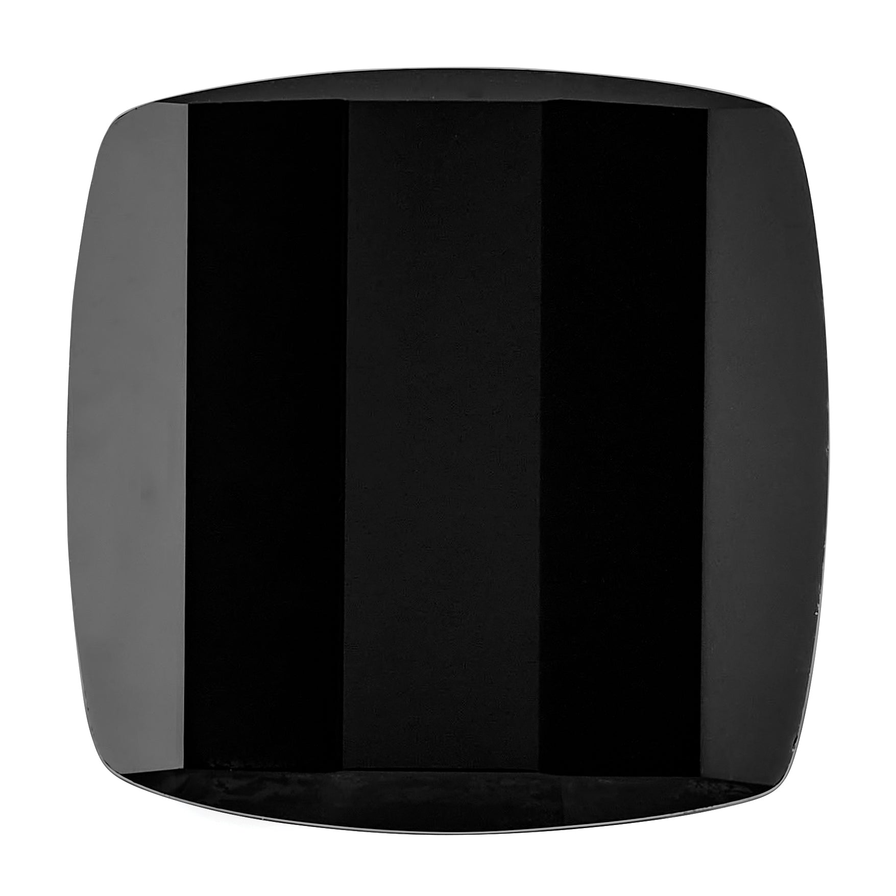 Gemstone Onyx 9.25mm X 7.90mm Bar Barrel Black