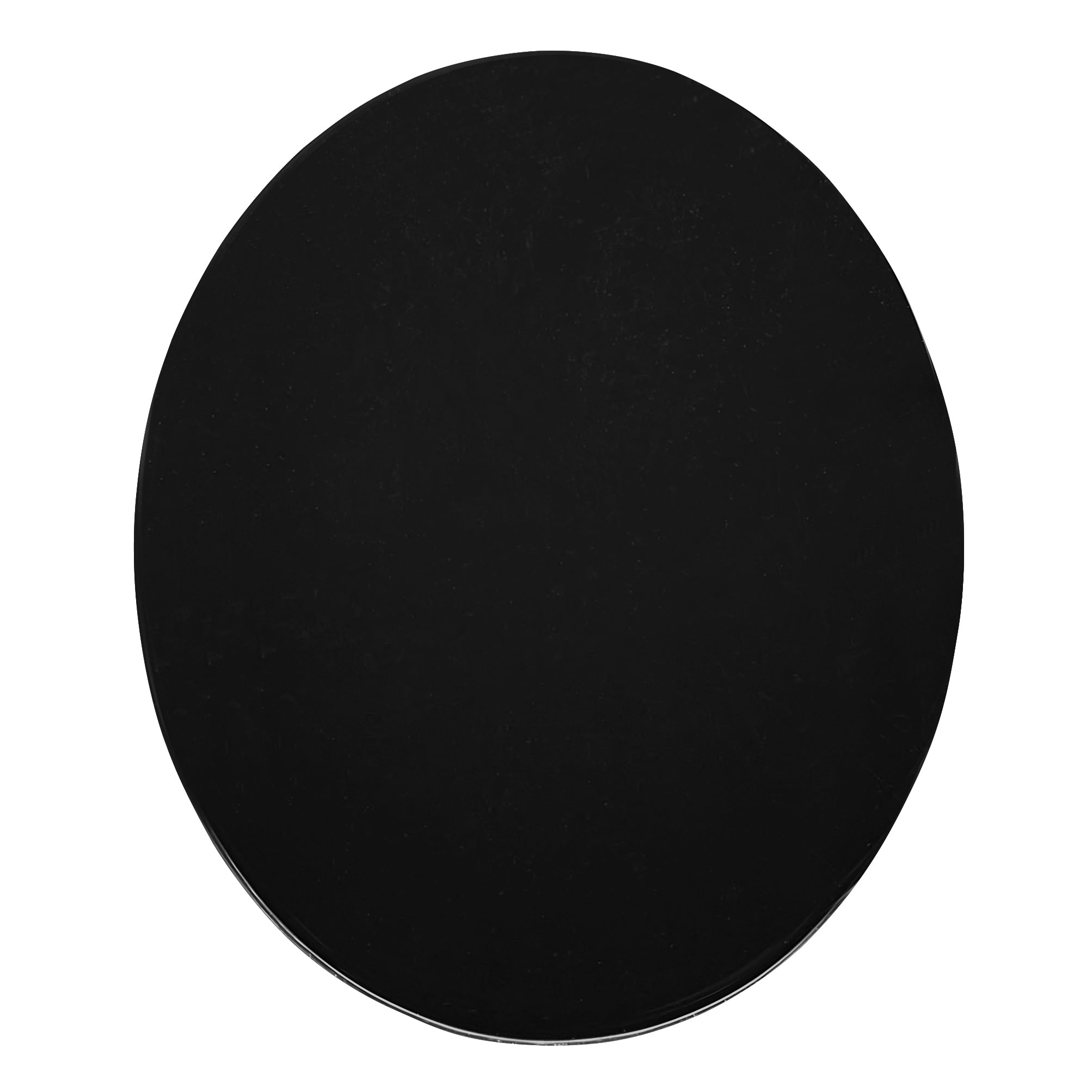 Gemstone 12X10 Oval Onyx Flat Top 1.5 mm