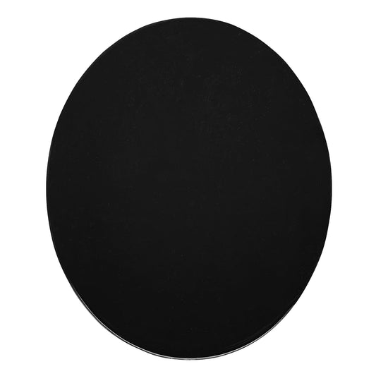Gemstone 12X10 Oval Onyx Flat Top 1.5 mm