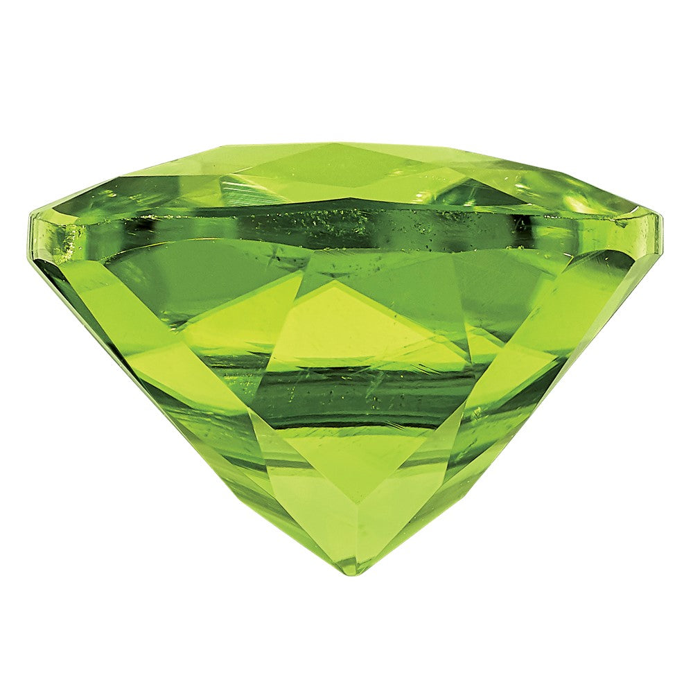 Gemstone Peridot Aa Quality 7mm Antique Cushion Checkerboard