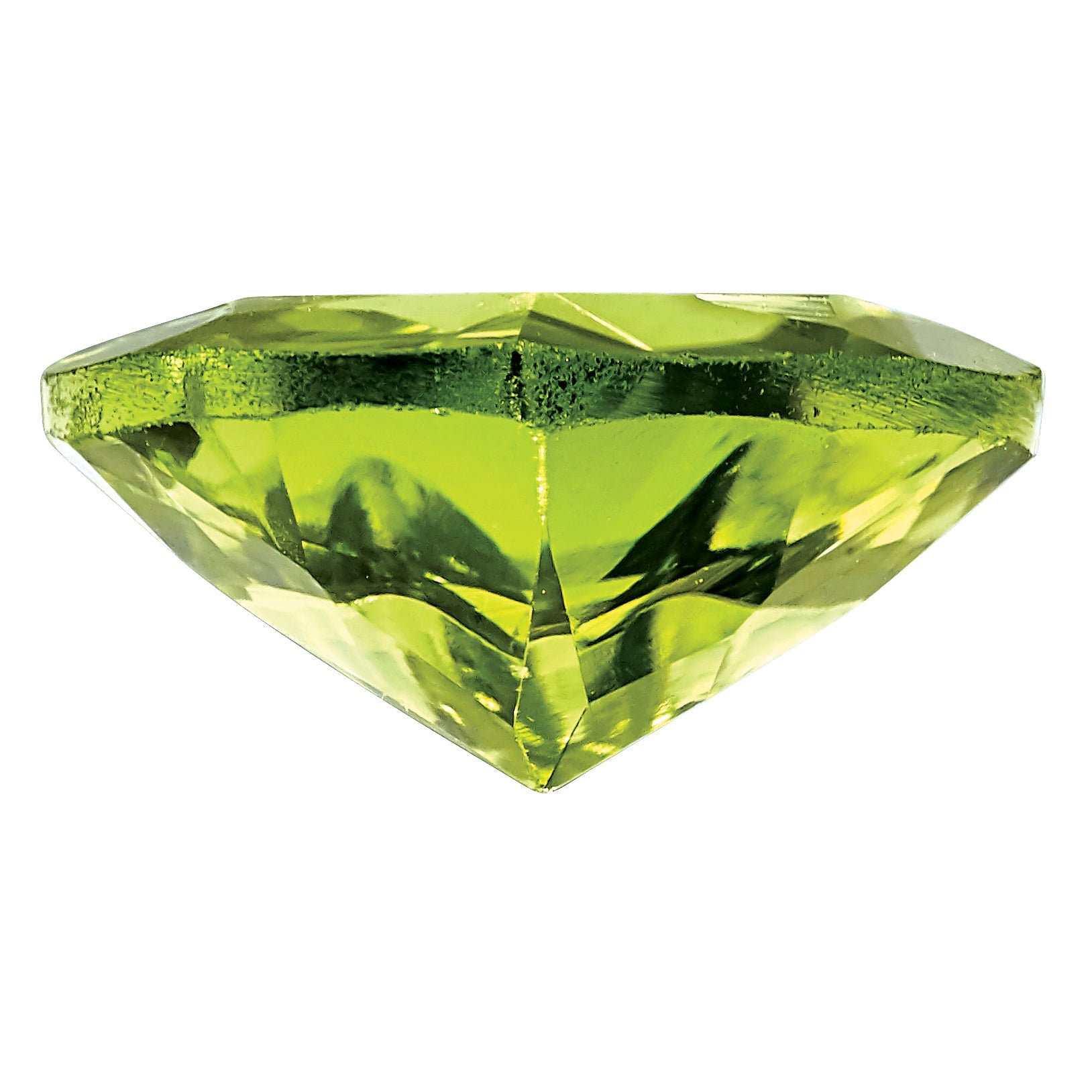 Gemstone Peridot Aa Quality 3mm Heart
