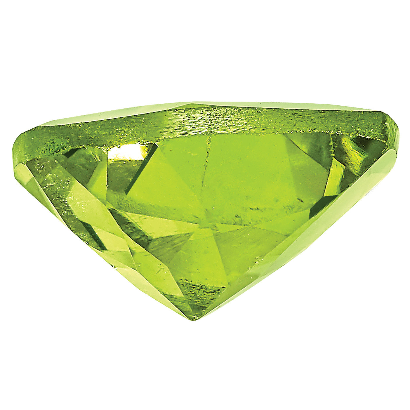 Gemstone Peridot Aa Quality 4mm Heart