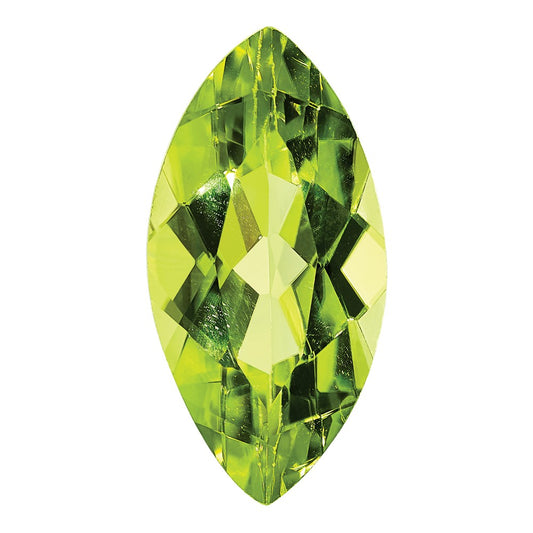 Gemstone Peridot Aa Quality 6X3mm Marquise