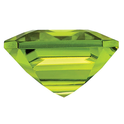 Gemstone Peridot Aa Quality 10X8mm Emerald Cut