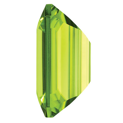 Gemstone Peridot Aa Quality 9X7mm Emerald Cut