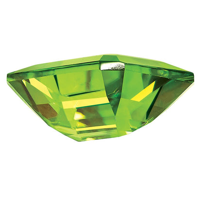 Gemstone Peridot Aa Quality 10X8mm Emerald Cut