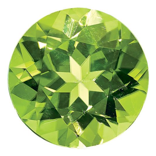 Gemstone Peridot Aa Quality 2.75mm Round