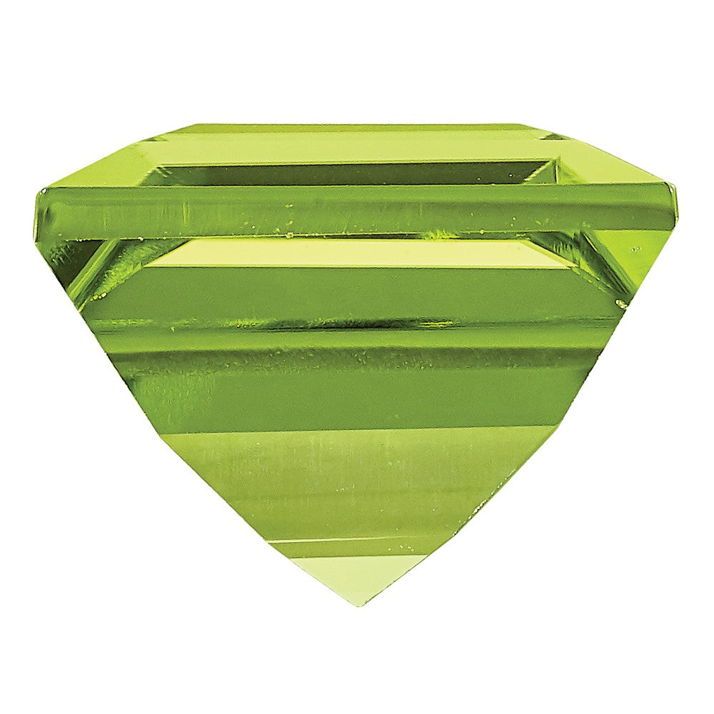 Gemstone Peridot Aa Quality 5mm Square Step-Cut