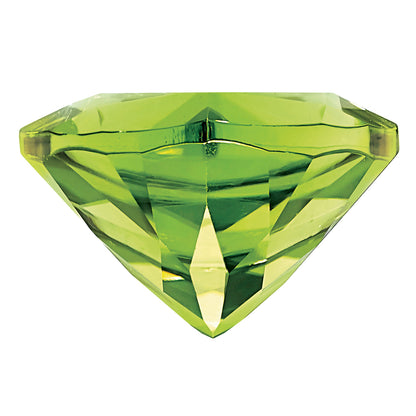 Gemstone Peridot Aa Quality 5mm Trillion