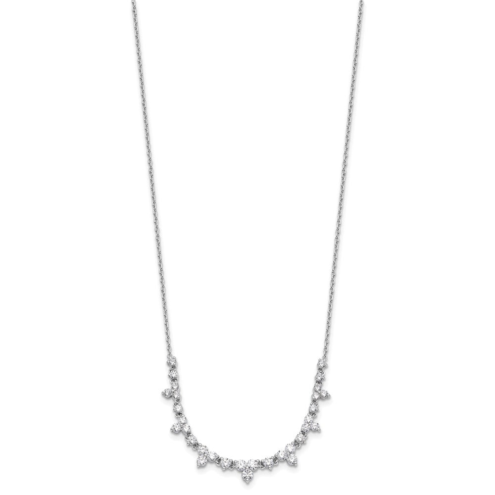 14K White Gold True Origin 1 1/2 Carat Lab Grown Diamond Vs Def 18 Inch Necklace