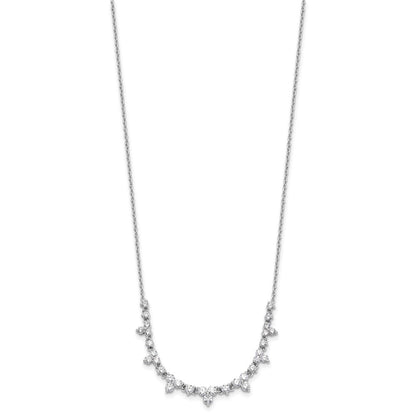 14K White Gold True Origin 1 1/2 Carat Lab Grown Diamond Vs Def 18 Inch Necklace