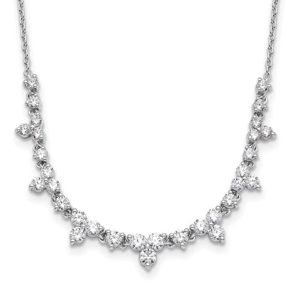 14K White Gold True Origin 1 1/2 Carat Lab Grown Diamond Vs Def 18 Inch Necklace