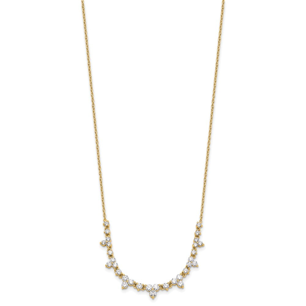 14K Yellow Gold True Origin 1 1/2 Carat Lab Grown Diamond Vs Def 18 Inch Necklace