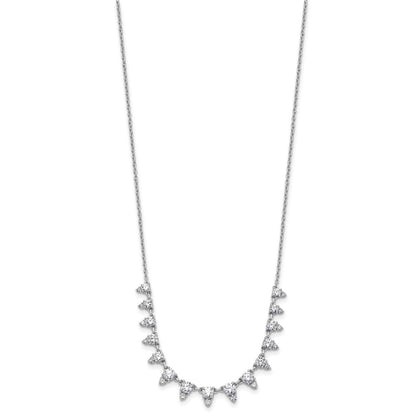 14K White Gold True Origin 2 Carat Lab Grown Diamond Vs Def 18 Inch Necklace