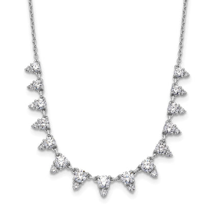 14K White Gold True Origin 2 Carat Lab Grown Diamond Vs Def 18 Inch Necklace