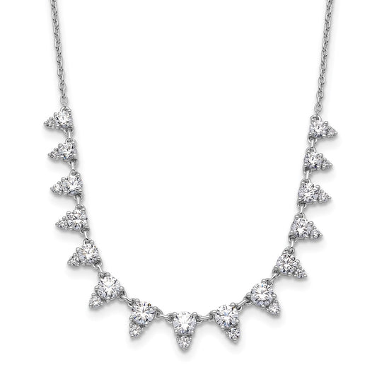 14K White Gold True Origin 2 Carat Lab Grown Diamond Vs Def 18 Inch Necklace