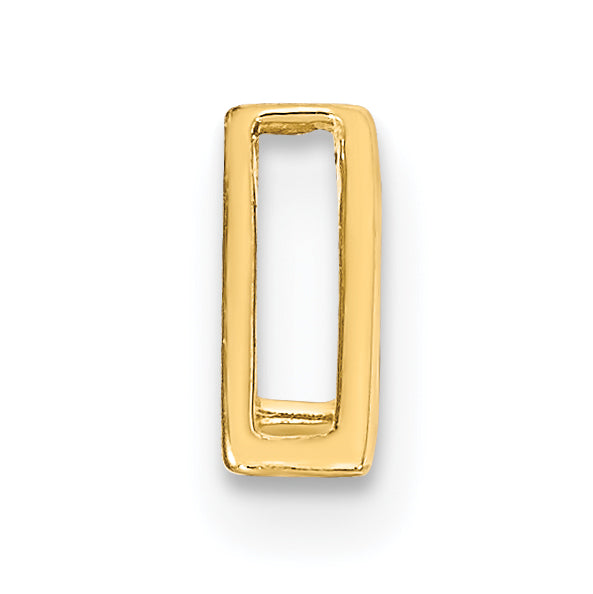 14k Yellow Gold 14k Polished Triangle Chain Slide